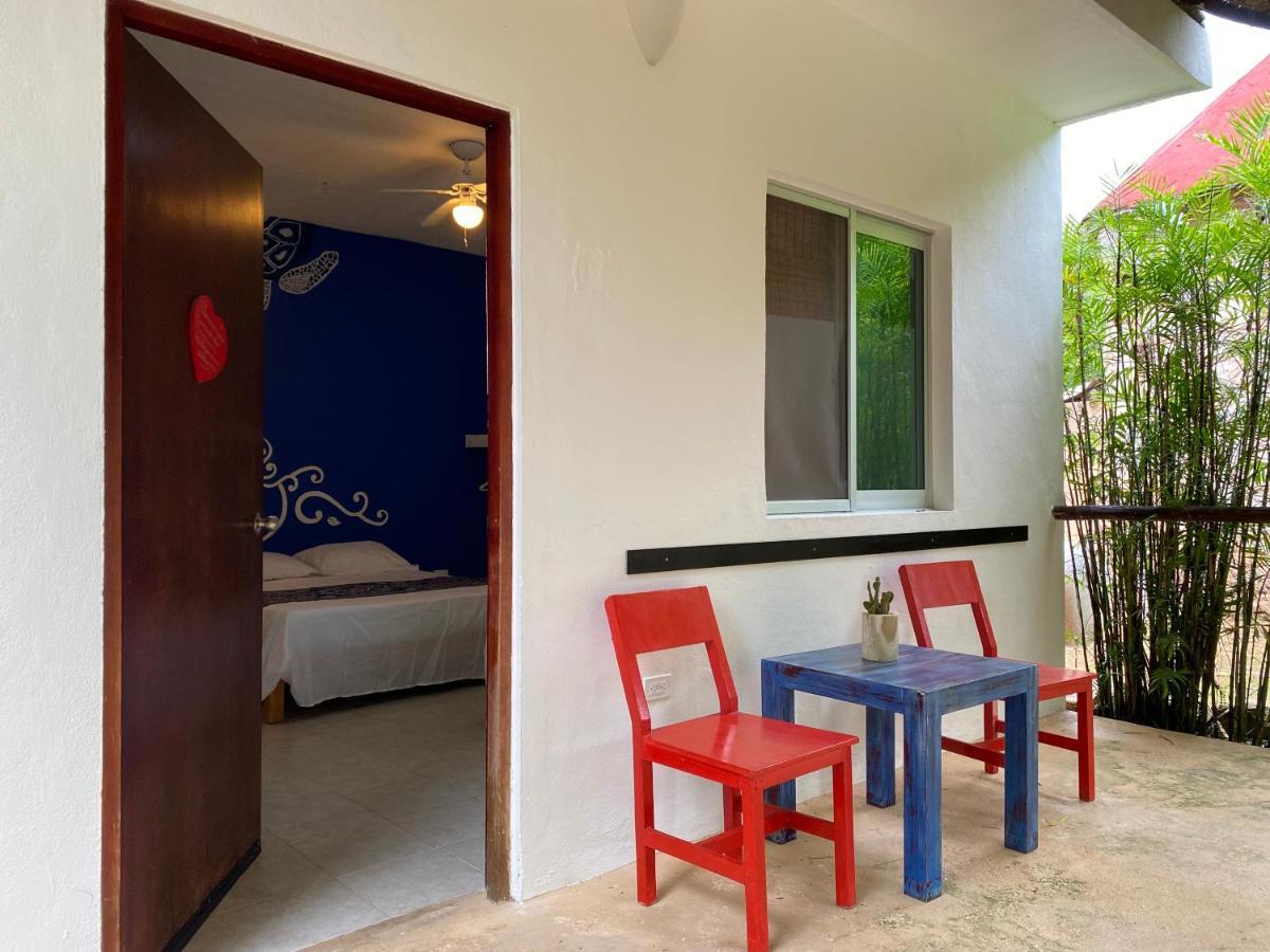 Villa Tortugas Akumal Exteriör bild